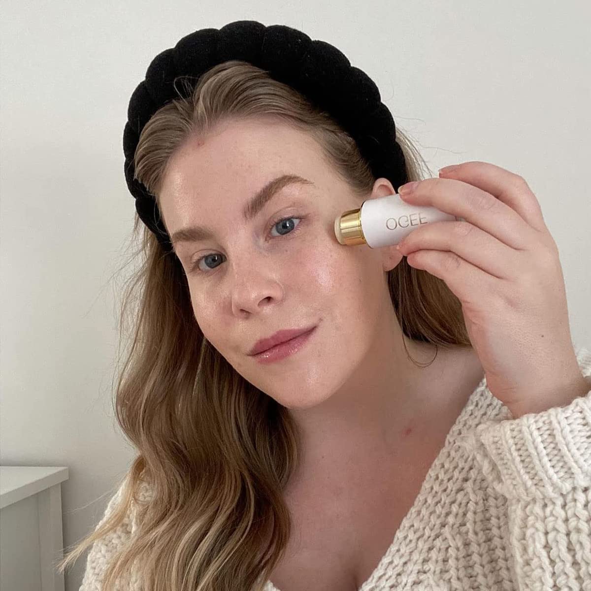 MAYCREATE Facial Spa Headband for Face Washing and Makeup with Soft Sponge | 2 PCS Black