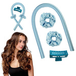 MAYCREATE Heatless Curling Rod Headband for Overnight Use with Pearl Cotton Ribbon | No Heat Hair Curlers for Long and Medium Hair