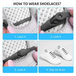 MAYCREATE 24Pcs No Tie Shoelaces, Elastic Thin Shoe Laces, No Tie Replacements Shoes Laces Stretchy Bungee Running Training for Unisex Adults