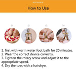 MAYCREATE 3Pcs Toe Nail Correction Tool Pedicure Tool + Ingrown Toe Nail Lifter + Stainless Steel Nail Clipper/Nipper