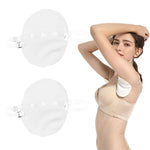 MAYCREATE 2pcs Washable & Resuable Strap-Armpit Sweat Pad for Women and Men with Invisible Underarms/Shoulder For Girls