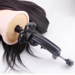 MAYCREATE Wig Mannequin Head Stand for Styling and Display with Adjustable Desk Clamp | Universal Fit for Foam Canvas or Plastic Heads