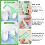 MAYCREATE Travel Floss Picks Case