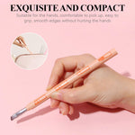 MAYCREATE 4 in 1 Makeup Brush Set for Travel with Stackable Design and Mini Portable Brushes