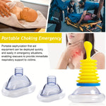 MAYCREATE Anti Choking Device for Home and Travel with Ergonomic Plunger | 2 Set Airway Suction Kit for Kids and Adults