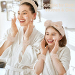 MAYCREATE® Face Wash Hair Bands for Women Spa Headband Wristband Set with Hair Clips Makeup Skincare Head Band Bands Washing Face Teen Girl Gifts 3 PCS