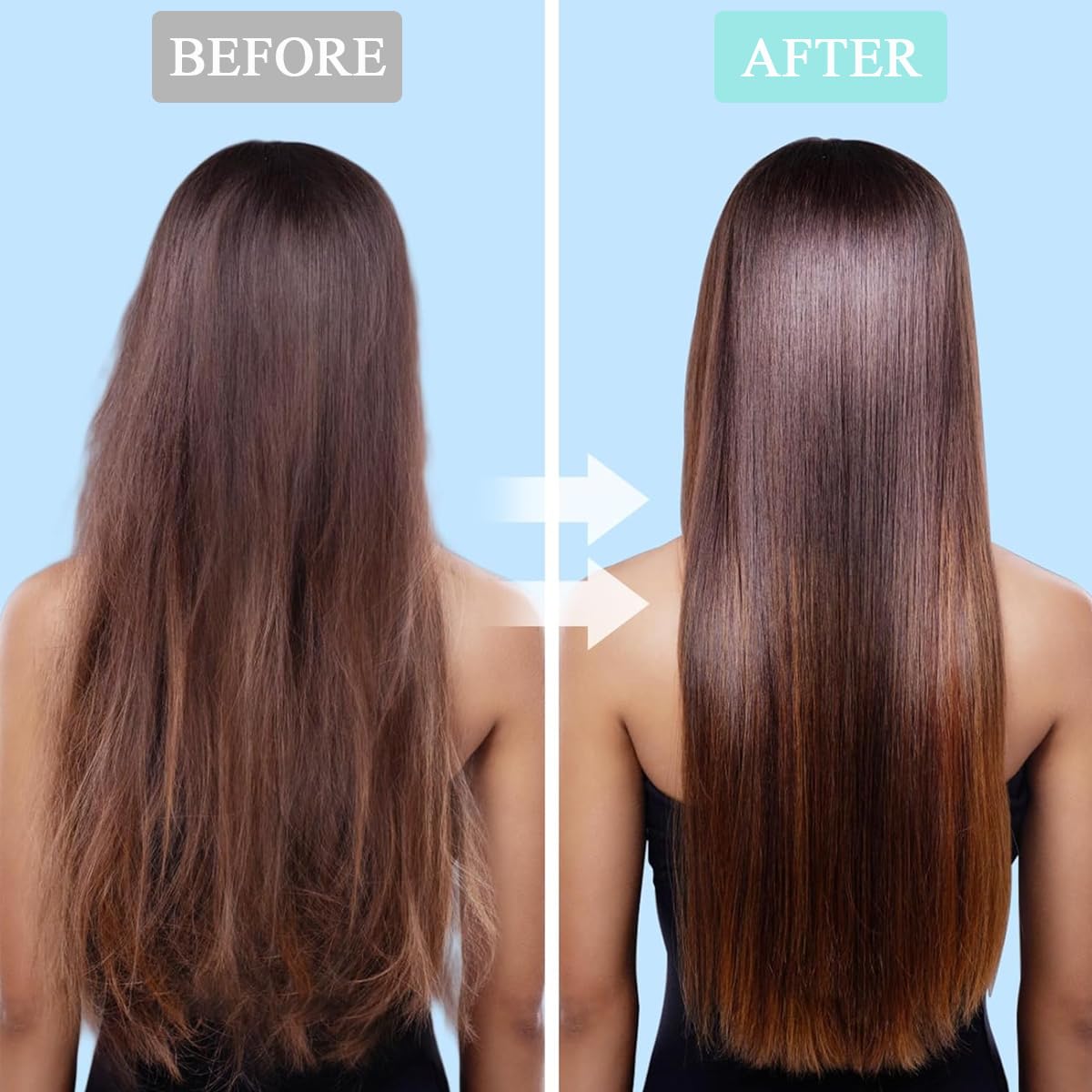 MAYCREATE Self Cleaning Hair Brush for Women Travel Hair Comb Detangling Air Cushion Bristle Massage Brush Anti-static Hair Comb - One-Push Clean Up Hair Loss