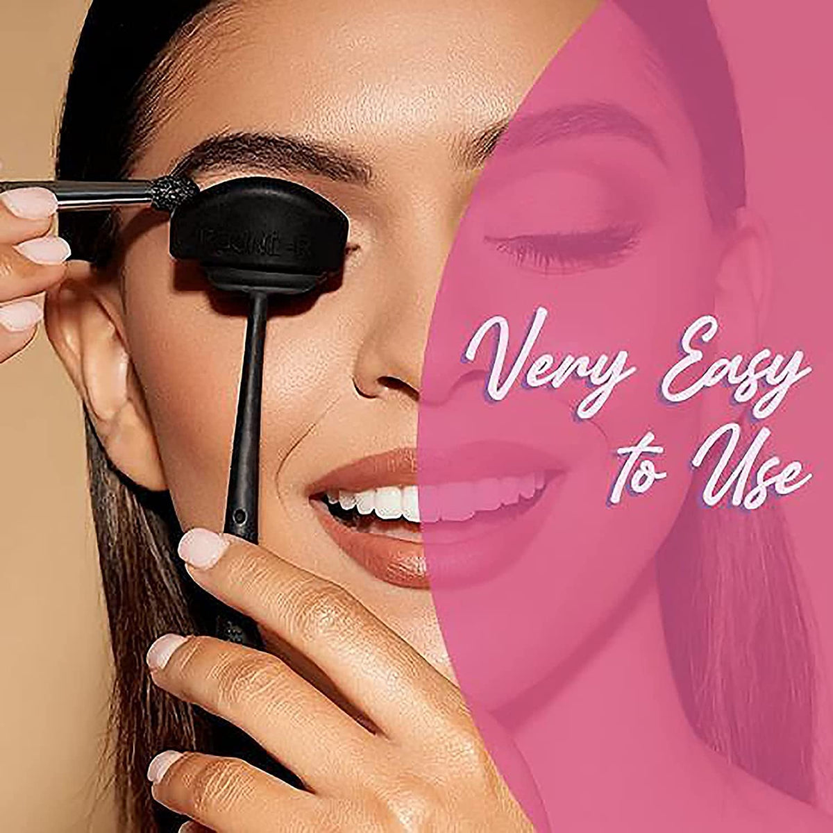 MAYCREATE Eyeshadow Crease Line Kit for Beginners with 6 in 1 Silicone Shapes | Reusable Eye Makeup Tool