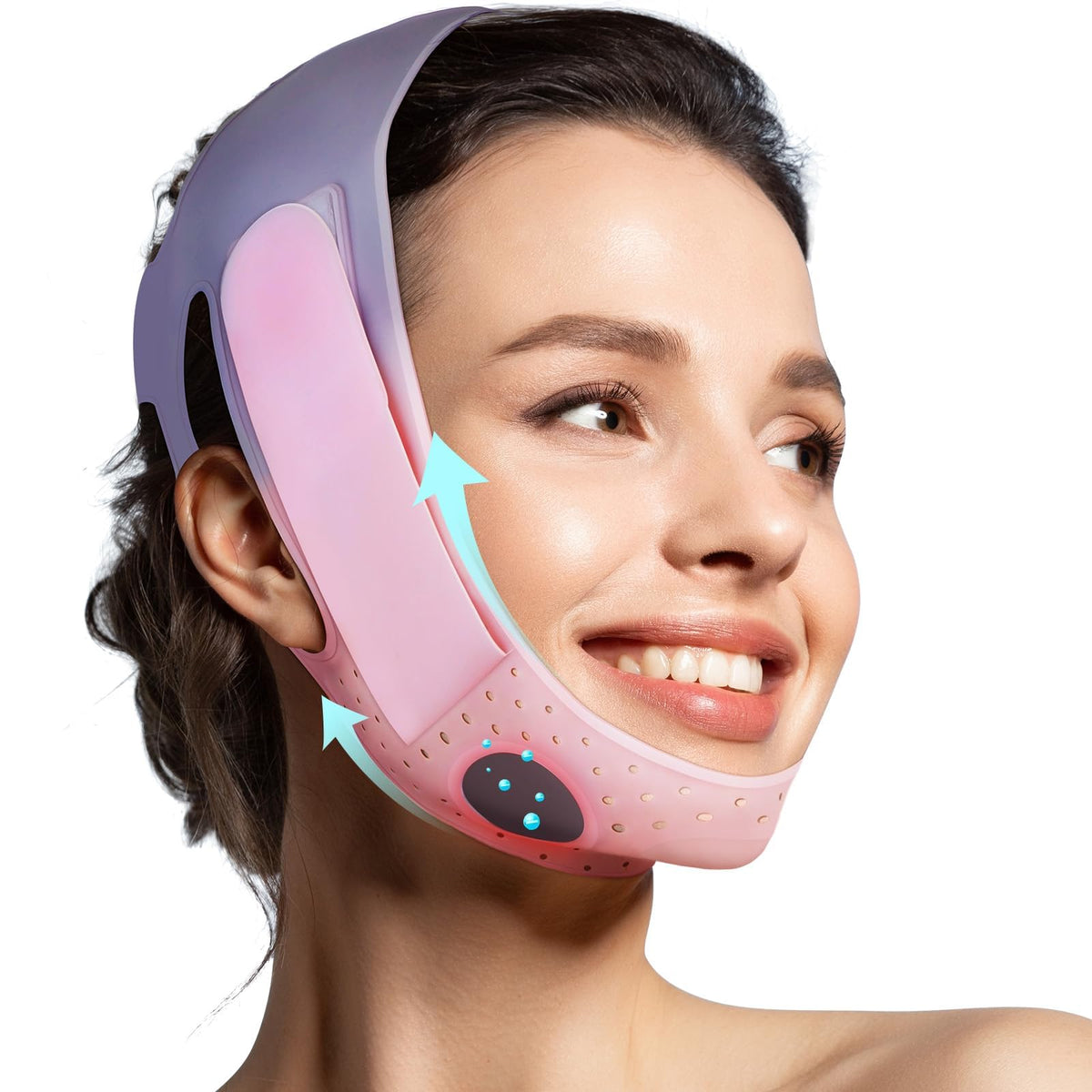 MAYCREATE® V-Line Mask Chin Up Mask V Shaped Face Chin strap,Soft Silicone Strap V Line Lifting
