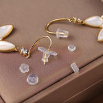 MAYCREATE Earring Backs for Ear Studs featuring 6 Styles and 550PCS Clear Clutch Stoppers