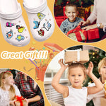 MAYCREATE 12Pcs Clog Shoe Charms Cute Cartoon Character Series Shoe Charms Assorted Rubber Shoe Charms Flat Rubber Shoe Charms Reuseable Casual Clogs DIY Decoration Charms Kids Clogs Charms