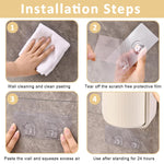 MAYCREATE Makeup Brush Holder with Drawer, Wall Mounted Makeup Brush Organizer, 360° Rotating Large Capacity Cosmetics Organizer Box for Countertop Vanity and Bathroom - Waterproof & Dustproof