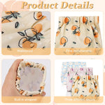 MAYCREATE 3pcs Small Pouches for Women, Mini Cosmetic Makeup Pouch for Girls, Stylish Prints Lipstick Coin Pouch, Squeeze Open Jewelry Storage Bag Hair Accessories Organizer