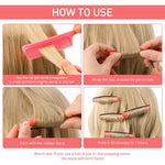 MAYCREATE 30Pcs Hair Perm Rods Hair Rolls for Cold Wave Perm Curls 3.26 inches Hair Perm Rods Cold Perm Spiral Waves Perm Rods for Creating Wavy Layered Hair Style, 0.51 inches Diameter