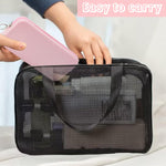 MAYCREATE Makeup Brush Holder Silicone Travel Cosmetic Makeup Brush Pouch Zipper Makeup Brush Organizer Portable Make Up Brushes Bag for Travel Dustproof Beauty Tool - Pink