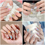 MAYCREATE Nail Resin Charms for Summer Beach DIY Crafts featuring 50PCS 3D Mermaid and Seashell Designs | Multicolor Ocean Theme