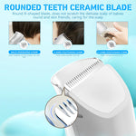 MAYCREATE Baby Hair Trimmer with Auto Hair Suction and Waterproof Design | USB Rechargeable Clippers for Kids