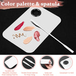 MAYCREATE Makeup Applicators Kit for Flawless Makeup with 114 pcs and Dual Head Mixing Wand