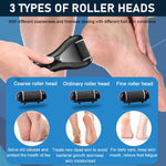 MAYCREATE Rechargeable Electric Callus Remover for Feet 2 Speed, Rechargeable Foot Care, Foot Scrubber For Callus & Dead Skin Removal Electric Pedicure Machine