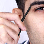 MAYCREATE Nose Scissors for Men with Sharp Polished Stainless Steel Blades | Set of 2