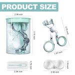 MAYCREATE Contact Lens Remover Tool for Travel with Silicone Strips and ABS Material | Hygienic Eye Support