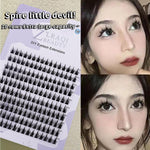 MAYCREATE False Eyelash Extensions Kit featuring 160 pcs lash clusters in 11–13 mm for home use