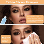 MAYCREATE 3 Sheets Face Tattoo Stickers Metallic Golden Freckles Tattoo Stickers Creative Golden Freckles Tattoo Stickers Face Art Stickers