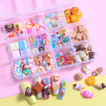 MAYCREATE 3D Candy Nail Charms for DIY Nail Art with 12 Styles and Lightweight Resin | Cute Kawaii Designs