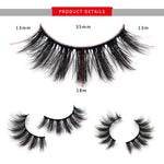 MAYCREATE False Eyelashes for Party Look featuring Knot Free Lash Band and Soft Faux Fiber 7 Pairs 15–18mm