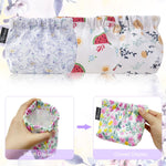 MAYCREATE Small Pouches for Women featuring 13x13cm design with self closure Oxford fabric | travel makeup and coin organizer set