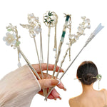 MAYCREATE® 6Pcs Hair Sticks Chinese Vintage Hair Pins Chopsticks Retro Headpieces National Style Metal Head Stick for Women Girls