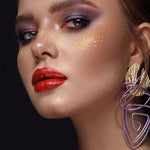 MAYCREATE 3 Sheets Face Tattoo Stickers Metallic Golden Freckles Tattoo Stickers Creative Golden Freckles Tattoo Stickers Face Art Stickers