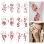 MAYCREATE Temporary Tattoos for Kids with 110 Glitter Designs across 12 Sheets | Waterproof