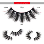 MAYCREATE False Eyelashes for Party Look featuring Knot Free Lash Band and Soft Faux Fiber 15–18mm