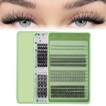 MAYCREATE Lash Clusters Kit for DIY Lash Extensions with 7D Spike Fans and 20D Cluster Lashes 10–16mm