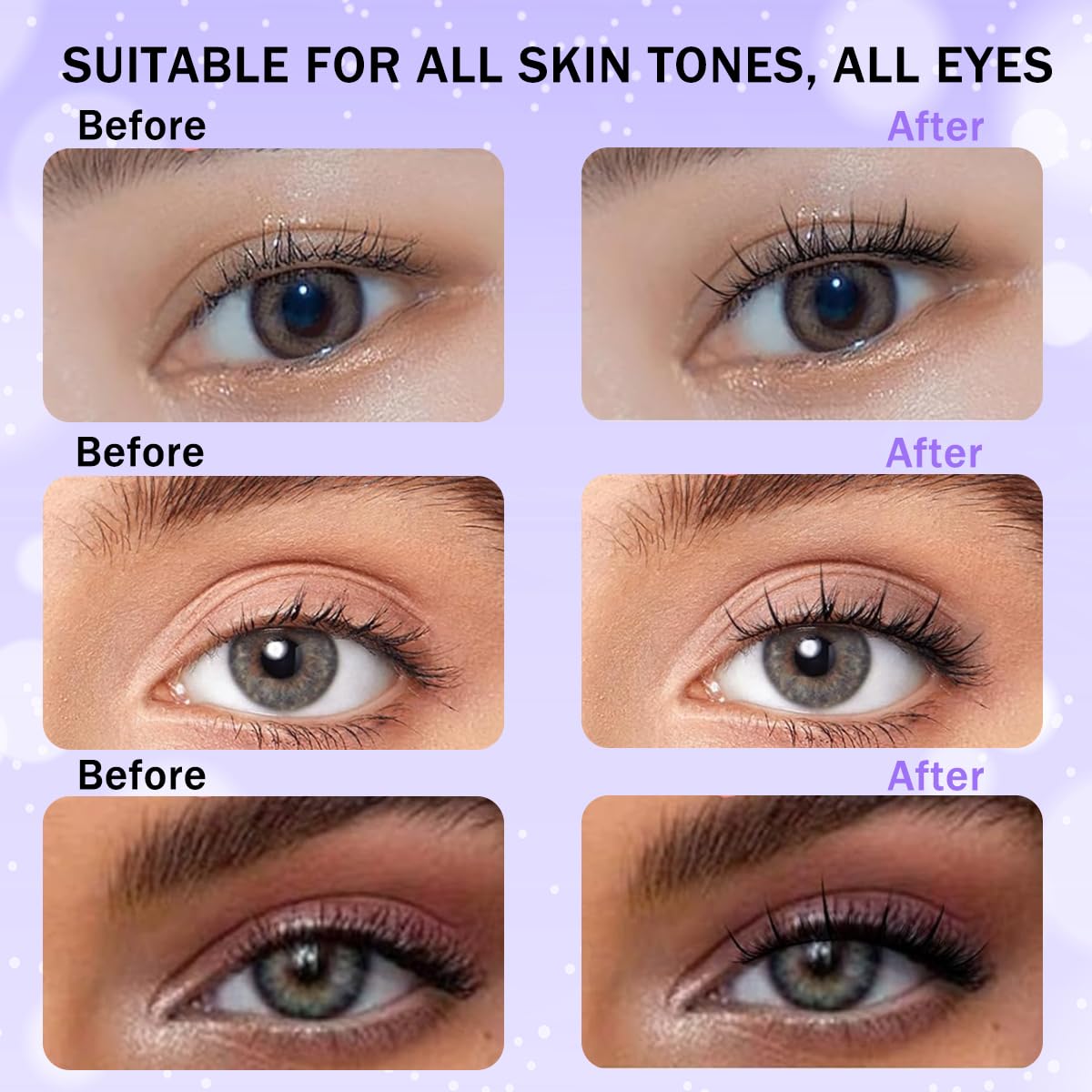 MAYCREATE Self Adhesive Eyelash Clusters 120 pcs for Easy Lash Styling with Tweezer 11–13 mm