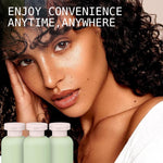 MAYCREATE Travel Bottle Kit for Toiletries with Leakproof Flip Lid | 3pcs 100ml Soft PE Squeeze Bottles