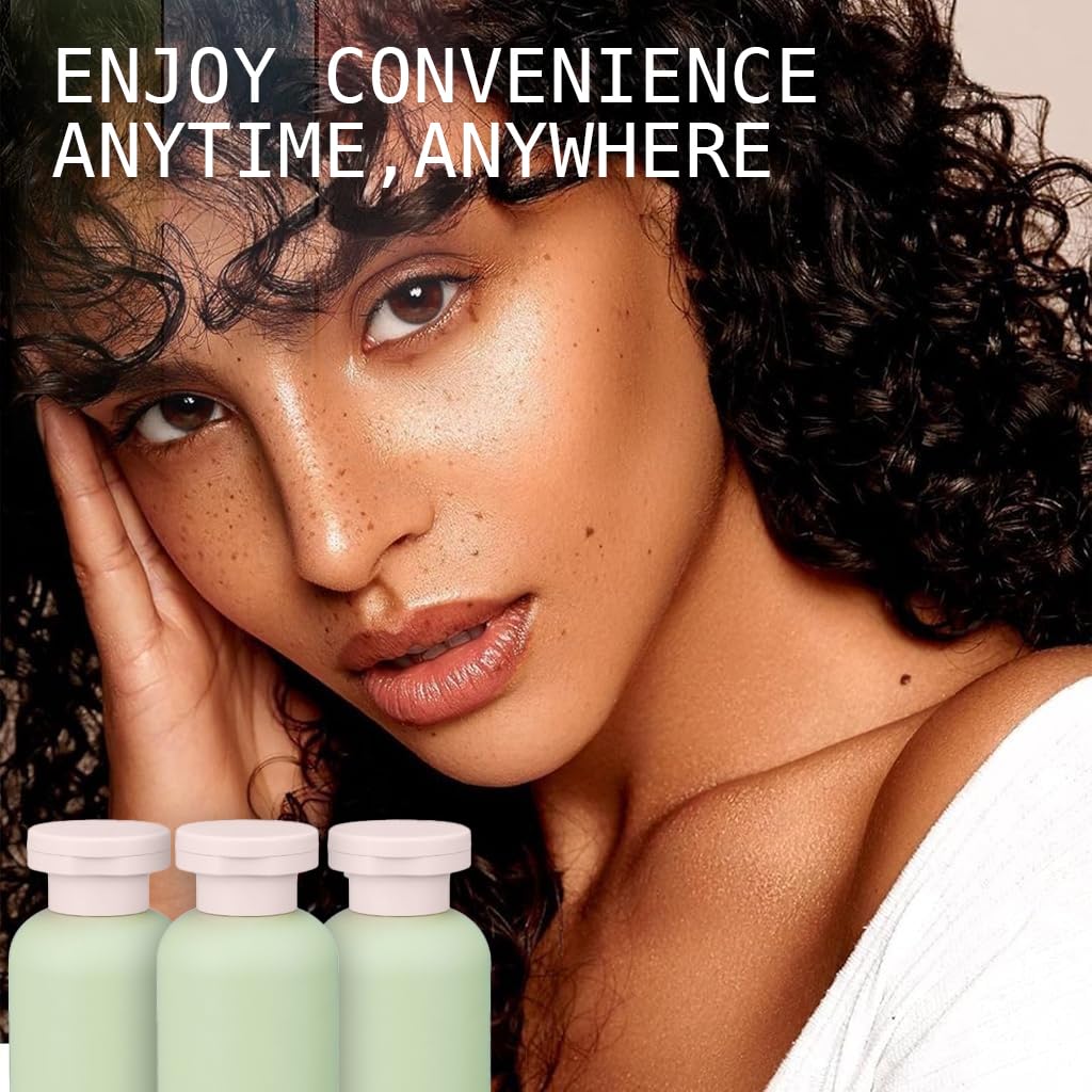 MAYCREATE Travel Bottles Kit for Toiletries with 16pcs 90ml Silicone Leakproof Design | Includes Cream Jars and Accessories