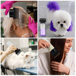 MAYCREATE Root Comb Applicator Bottle for Hair Dye and Oils 180ml with Comb Attachment | Easy Precision Application