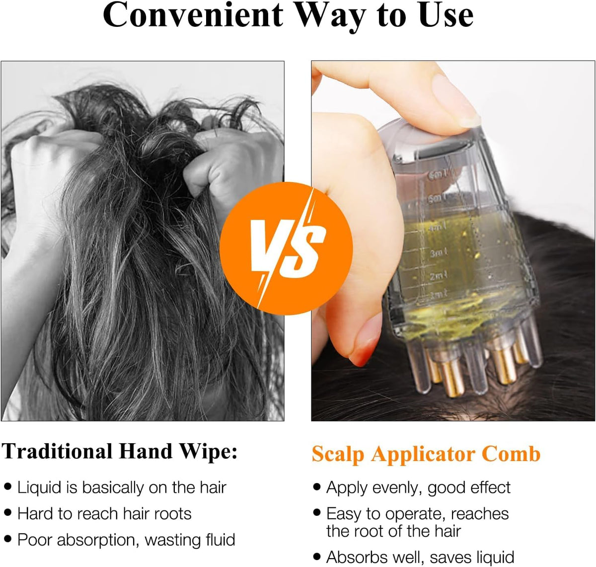 MAYCREATE Hair Oil Applicator