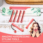 MAYCREATE Heatless Hair Curler 30pcs Kit for Women with 0.51in Rods | PP Cold Wave Rollers