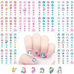 MAYCREATE® Unicorn 3D Nail Art Stickers Decals Self-Adhesive