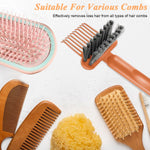 MAYCREATE Hair Brush Cleaner 2-in-1 Hair Brush Cleaner Tool Hair Detangling Comb Cleaning Brush Tangled Hair Remover Tool Rake for Removing Hair Dust, Home or Salon Use