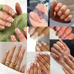 MAYCREATE® 30 Sheet Mini Flower Nail Decal Stickers Self-Adhesive Nail Art Decal Stickers Decorative Nail Decals Little White Flower French Nail Decals Craft Charm Stickers