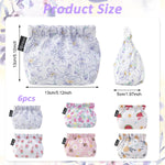 MAYCREATE Small Pouches for Women featuring 13x13cm design with self closure Oxford fabric | travel makeup and coin organizer set