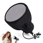 MAYCREATE Hair Dryer Sock Diffuser Cover for Travel and Home with Double Layer Nylon | Universal Elastic Fit to Reduce Frizz and Maintain Curls