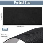 MAYCREATE Shoe Sole Protectors 24PCS for Leather Shoes and High Heels featuring Non Slip Rubber | Self Adhesive Cuttable Grips