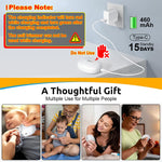 MAYCREATE Electric Nail Clipper with LED, USB 2 in 1 Electric Nail Clipper Nail File with 2 Speeds Anti-Splash Electric Nail Trimmer with Nail Dust Bin Safe Electric Nail Clipper for Baby