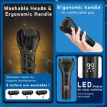 MAYCREATE Rechargeable Electric Callus Remover for Feet 2 Speed, Rechargeable Foot Care, Foot Scrubber For Callus & Dead Skin Removal Electric Pedicure Machine