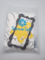 MAYCREATE Moon-2 Flannel Milestone Photography Blanket for 0-12 Month Petite Baby Size- 70x100cm